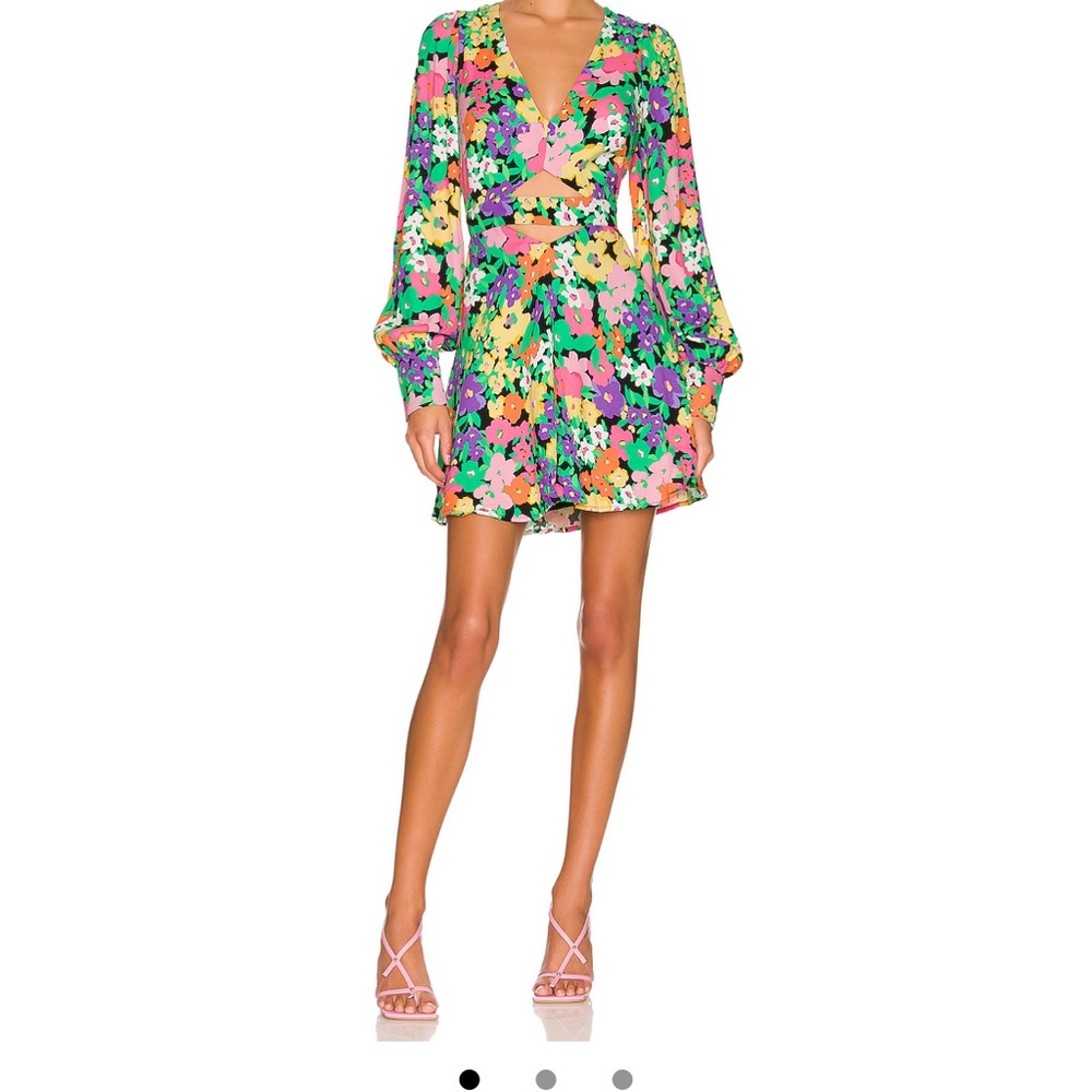 Floral mini dress